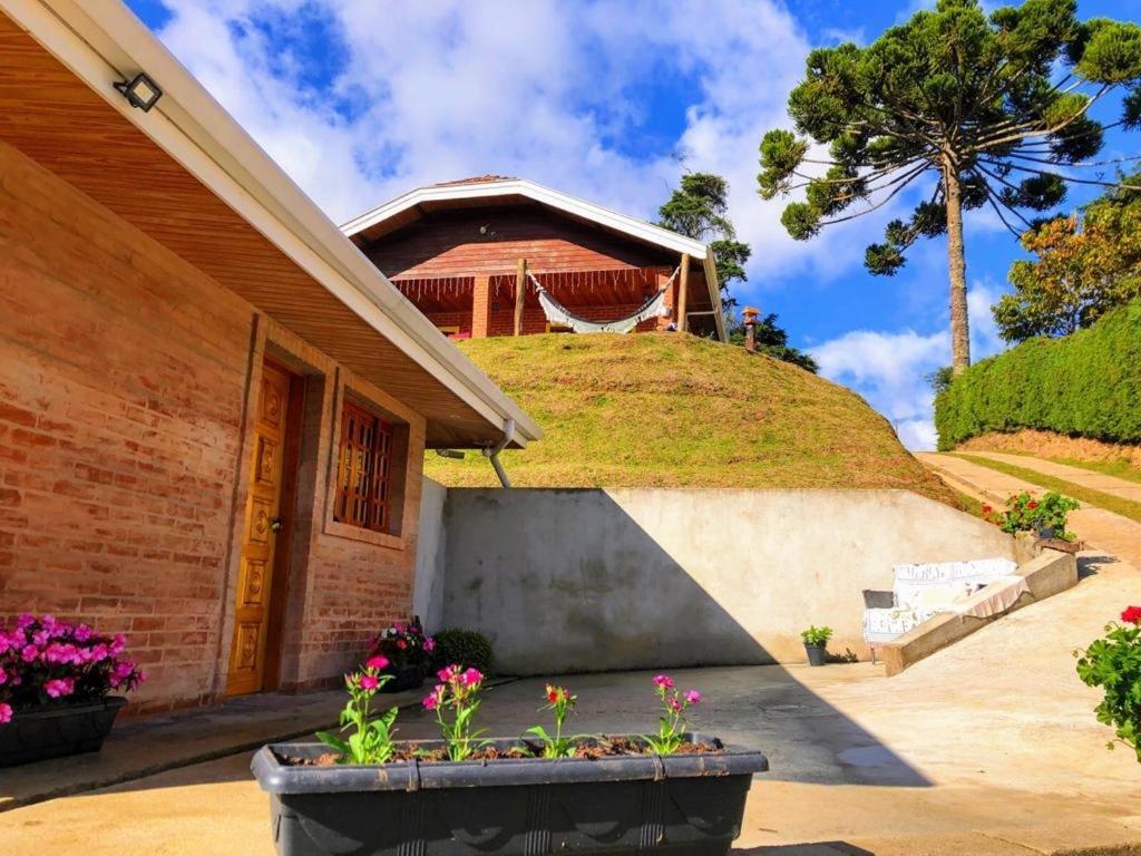 Campos do JordãoCasa Aconchegante Na Montanhaアパートメント エクステリア 写真